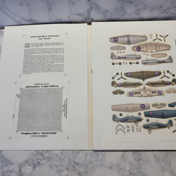 50th Anniversary Pearl Harbor Paper Airplane Model Kits - Picture 12 of 13